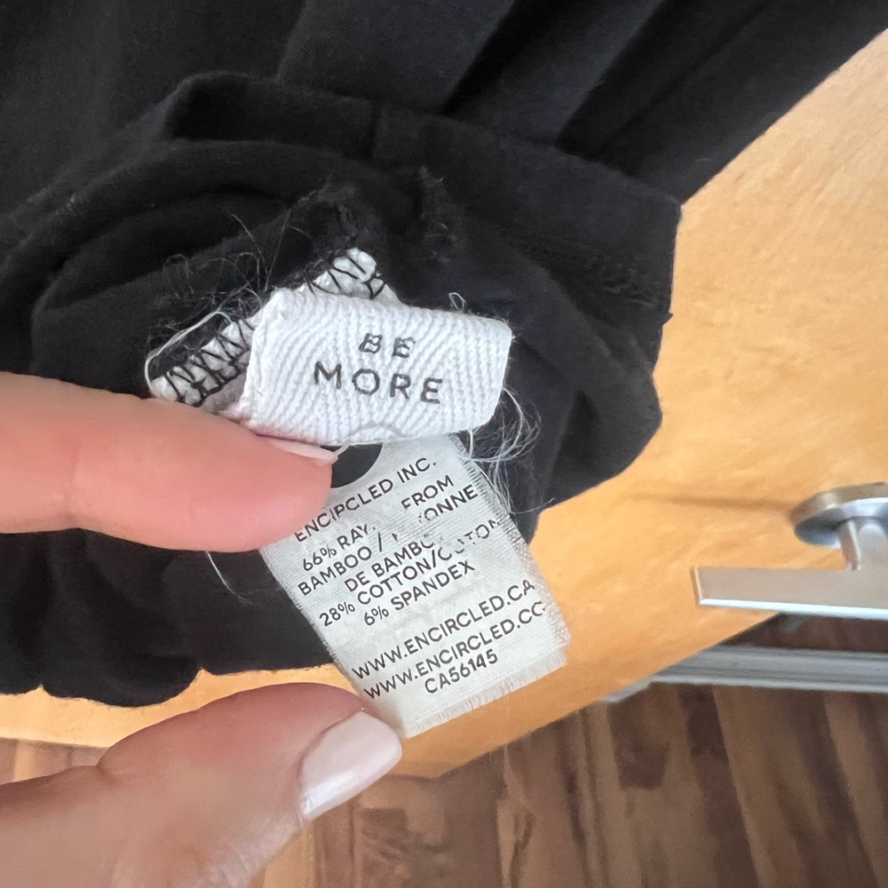 Encircled all day t-shirt dress black M - Picture 4 of 5
